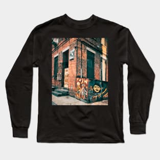 Brooklyn Graffiti Dumbo NYC Long Sleeve T-Shirt